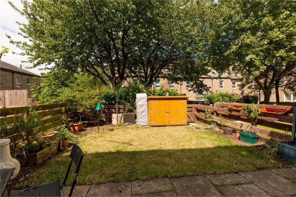 Family Friendly Central Garden Flat Edinburg Exteriör bild